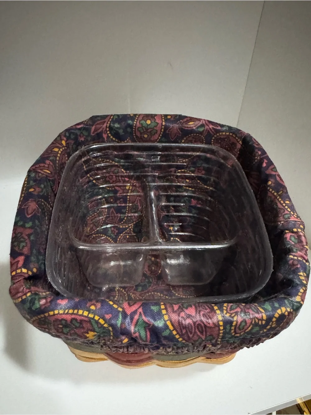 Longaberger woven basket